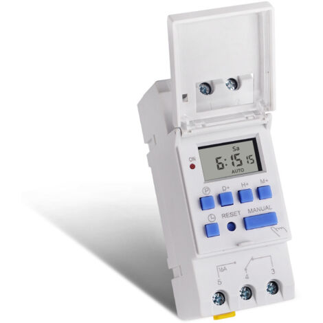 Tm615-2, Programmierbarer Timer, Energiespar-zeitschalter, Din-schienenmontage, Zeitsteuerung, 220 V Ac