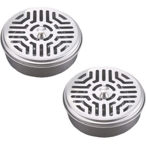 2 Stück Spiralförmige Moskitohalter Aus Edelstahl Für Flohstreamer, Spiralförmiger Moskitohalter Für Streamer, Geeignet Für Zuhause, Garten, Camping, Angeln, Reisen Und Outdoor-aktivitäten (2 Stück).
