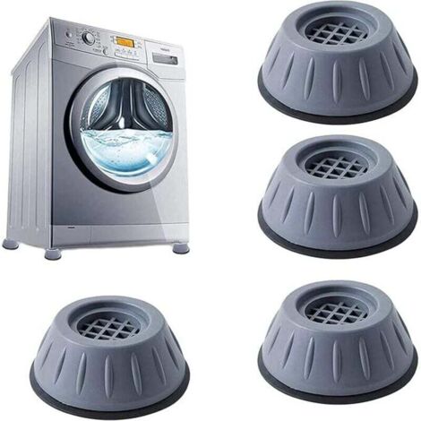 Vibrationsdämpfende Stützen, Set Mit 4 Rutschfesten Gummipads Für Waschmaschinenfüße, Vibrationsdämpfer, Waschmaschinenfüße, Universell Kompatibel Mit Waschmaschinen Und Trocknern.