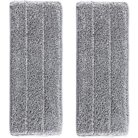 2 Mikrofaser-wischmopp-aufsätze Zum Aufladen, Mikrofaser-wischmopp Zum Reinigen Und Trocknen, Ersatz-mikrofaser-wischmopp-aufsätze Für Reinigungsmopps