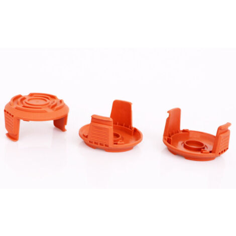 Set Mit 3 Spulenabdeckungen Für Freischneider, Ersatzabdeckungen Für Worx Wa0010 Freischneider, Ersetzt Die Spulenabdeckung Worx Wa6531 Gt