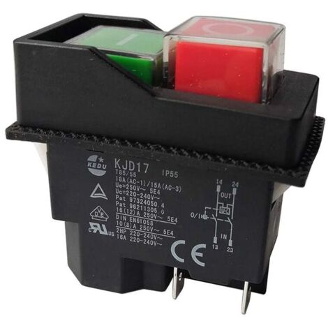Kjd17 Elektromagnetische Schalter – 220 V – 4-polig – Anschlussklemmen