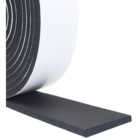 Dichtungsprofil Für Türen Und Fenster, 15 Mm Breit × 10 Mm Dick × 4 M Lang, Schallgedämmt, Schwarz