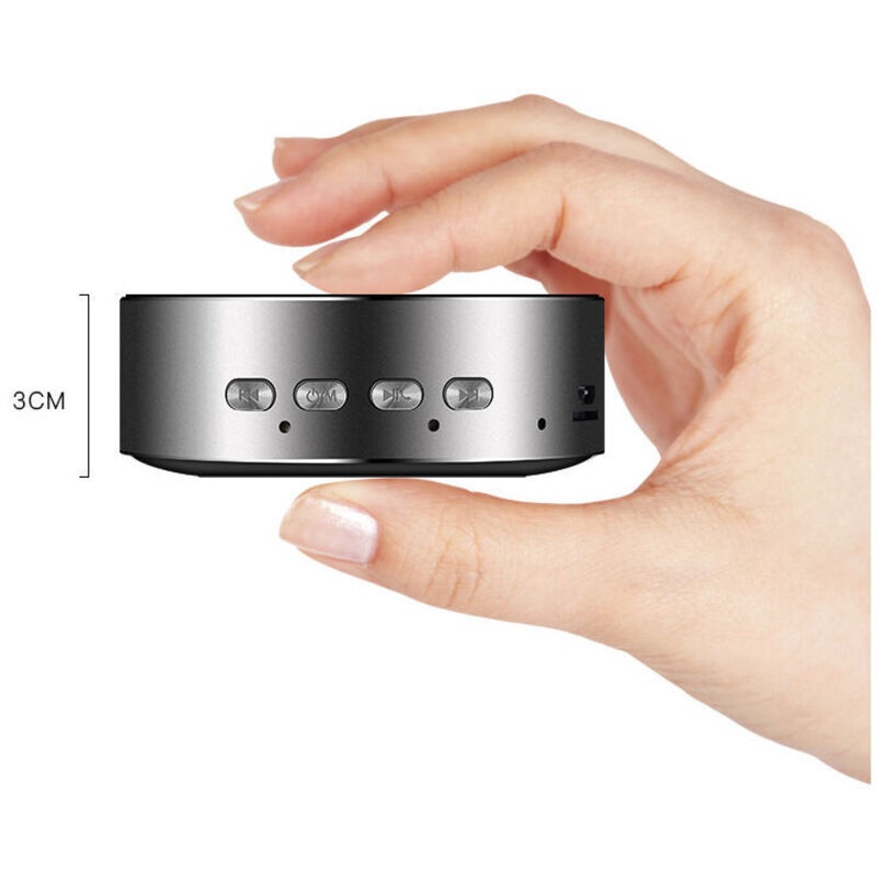 Kabelloser Bluetooth-lautsprecher, Mini-lkw-lautsprecher (schwarz)