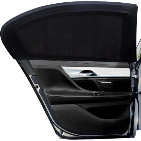 2-teiliges Auto-sonnenschutzset Für Babys, Für Die Seitenfenster Des Autos, Mückensicheres Babynetz, Kinderschutz, Kompatibel Mit 98 % Aller Autos (120 × 57 Cm)
