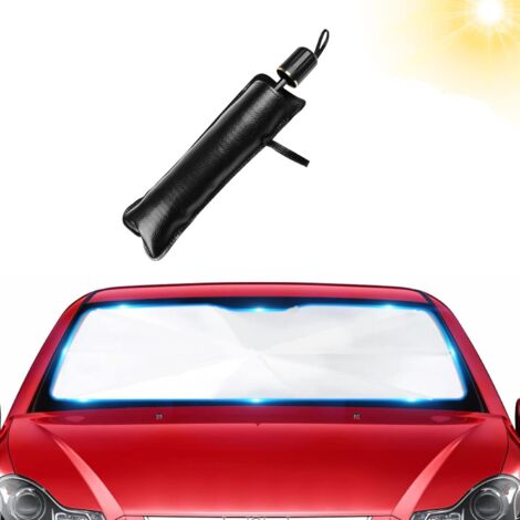 Sonnenschutz Fürs Auto, Sonnenschutz Fürs Auto, Sonnenschutz Fürs Auto, Sonnenschutz Für Die Windschutzscheibe, Uv-schutz, Faltbarer Sonnenschutz, 79 X 145 Cm.