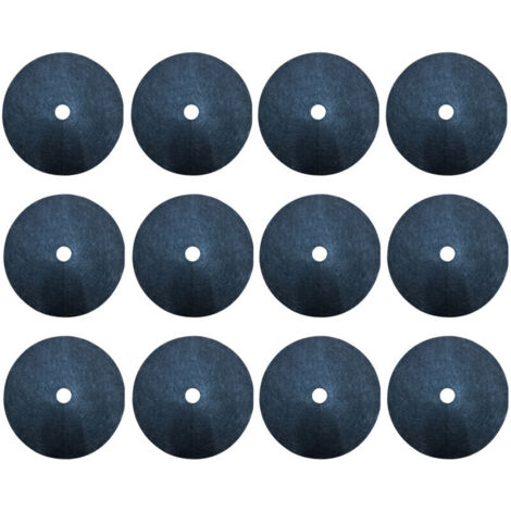 12 Pflanzenmatten, Mulchbasis, Fasermatte, Unkrautschutzmatte, Pflanzenfreundliche Schutzmatte Für Topfpflanzen, Biologisch Abbaubar, Außendurchmesser 42 Cm