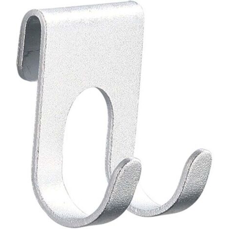 2-teiliger Rasiererhalter Mit Haken, Rasiererhalter Aus Edelstahl Für Badezimmer, Vielseitiger Rasiererhaken, Rasiererhalter Ohne Bohren Für Badezimmer, Küchenorganizer, Silberfarben.