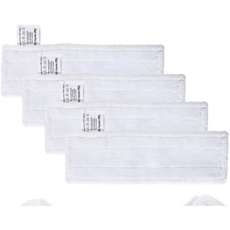Set Mit 4 Mikrofasertüchern: Mikrofaser-ersatztücher Für Kärcher Easy Fix Sc2, Sc3, Sc4 Zubehörtuch Für Kärcher Easy-fix Tücher Mikrofaser- Und Reinigungstuch.