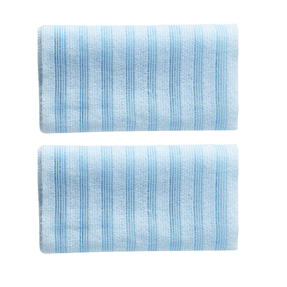 Rückenreinigungshandschuhe, Ideal Für Zuhause, Reisen, Spa, Duschreinigung Und Hautpflege, 2er-pack, Blau.