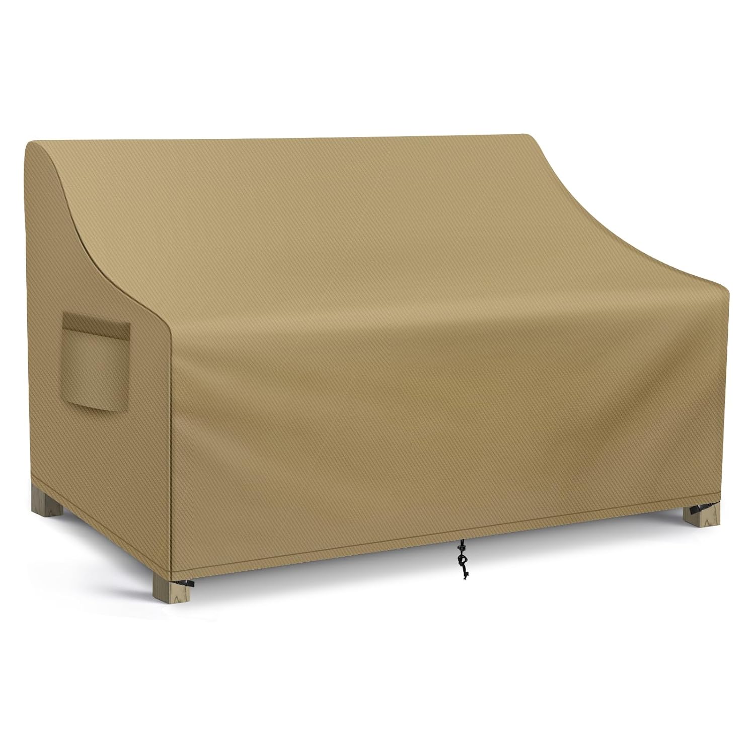 Wasserdichte Schutzhülle Für Doppelsofas, Gartensofa-schutzhülle, 200 X 94 X 89 Cm, Braun