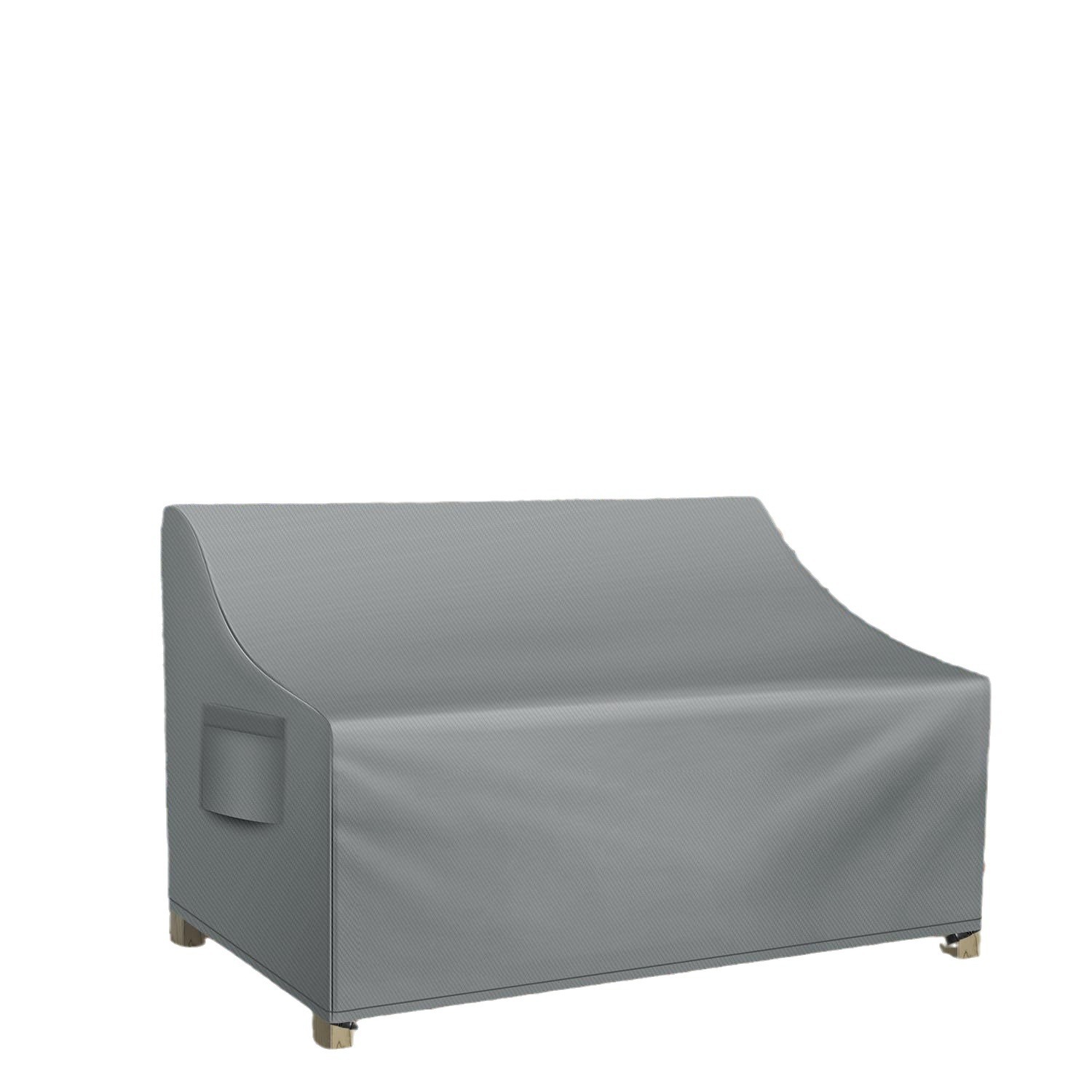 Wasserdichte Schutzhülle Für Doppelsofas, Gartensofa-schutzhülle, 200 X 94 X 89 Cm, Grau