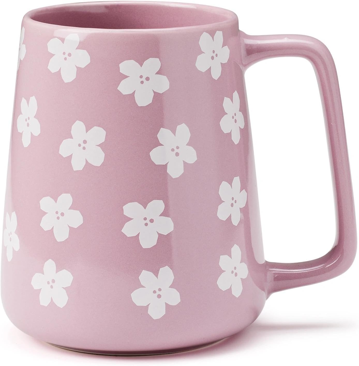 700 Ml Keramik-kaffeebecher, Becher Mit Henkel, Teetasse, Spülmaschinen- Und Mikrowellengeeignet, Für Büro Und Zuhause (violett)
