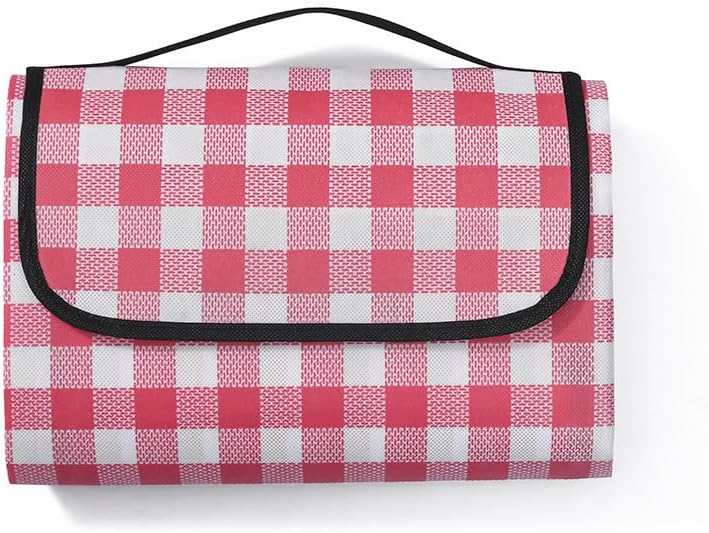 Stranddecke, Picknickdecke, Wasserdicht Und Sandabweisend, Campingdecke, Reisedecke (150 X 200 Cm, Rot)