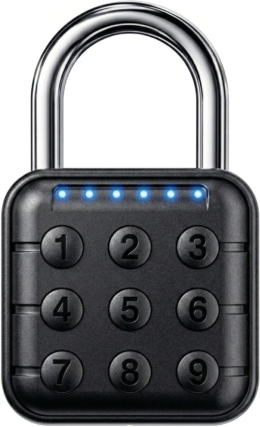 Zugangscode: 6-stelliges Digitales Schloss, Wasserbeständiges Schloss Aus Zinklegierung, Geeignet Für Schließfächer, Fitnessstudios, Reisen Usw.