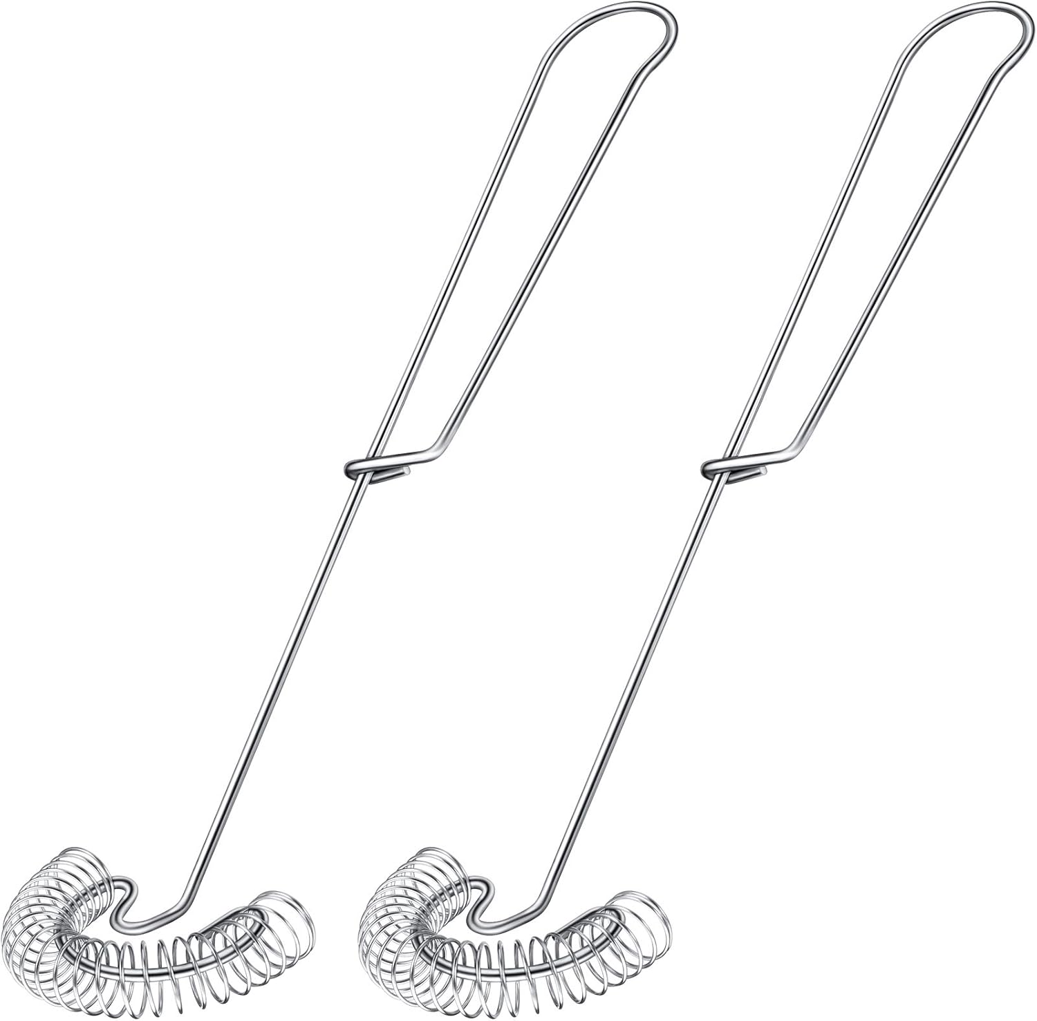 Dieses Set Enthält Zwei Schneebesen Aus Edelstahl, Einen Für Pasta Und Einen Für Soßen. Sie Sind Spülmaschinenfest.