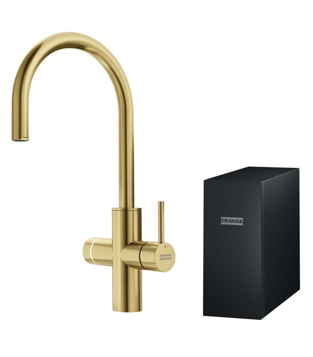 Franke Mythos - Spültischarmatur Mit Filtersystem, Gold 160.0731.755