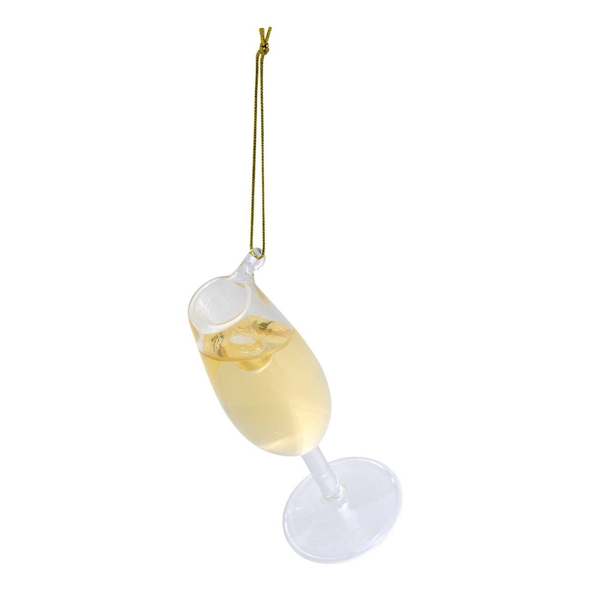 Sdn Glas Flute Liqu Gold 12cm - Feeric Lights & Christmas