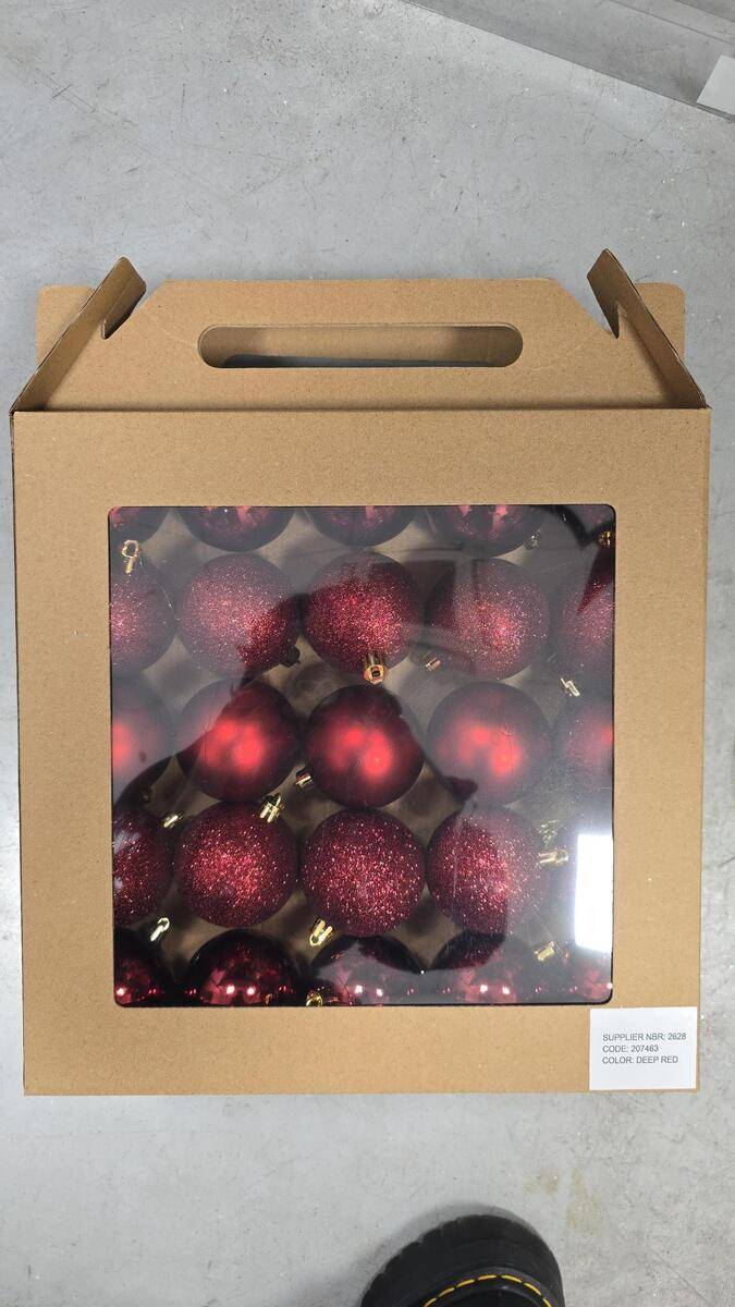 Bdn 60mm X 25 Jokli Granat - Feeric Lights & Christmas