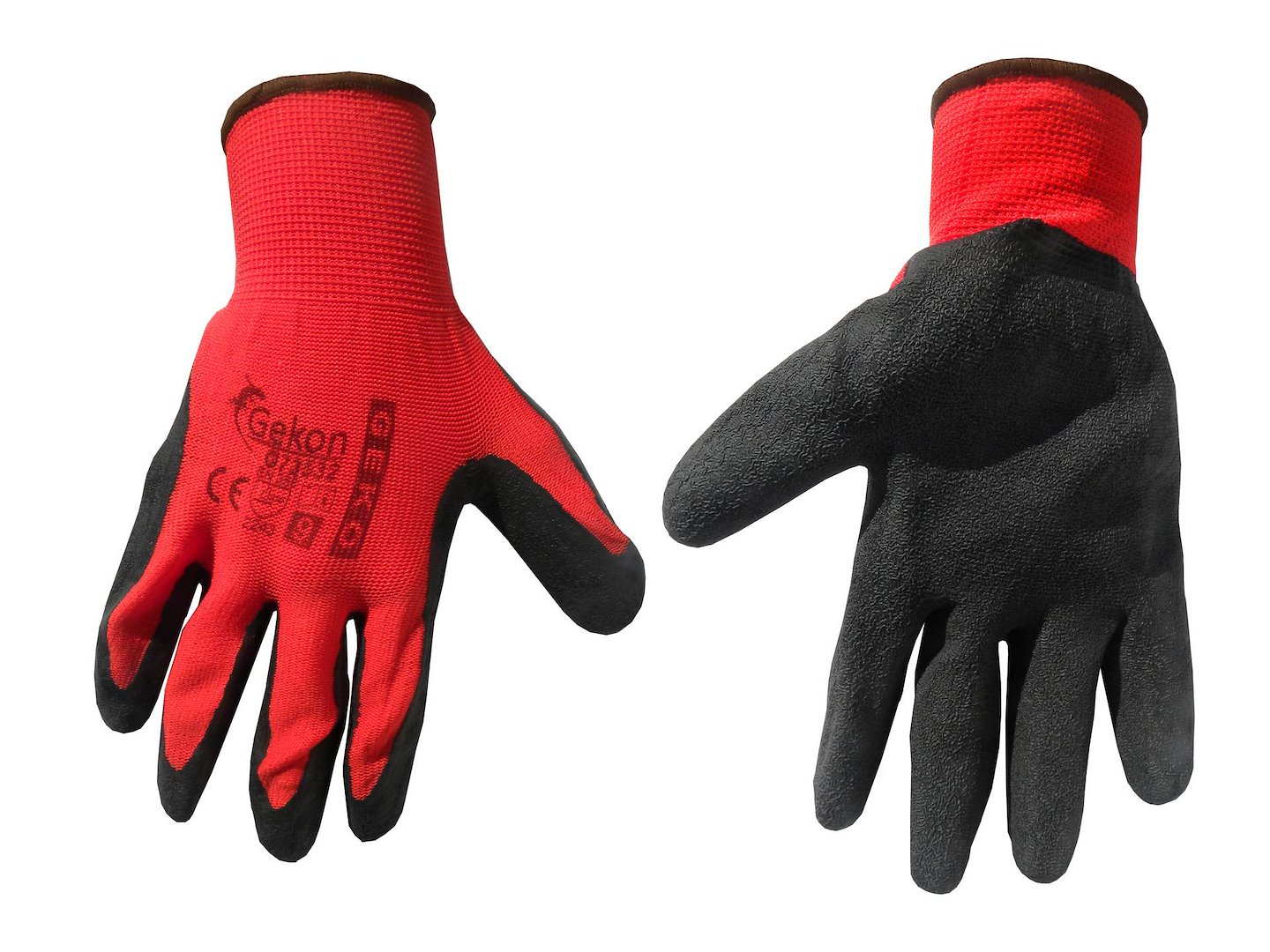 Geko Schutzhandschuhe Größe 9/latex Rot/(12/240)