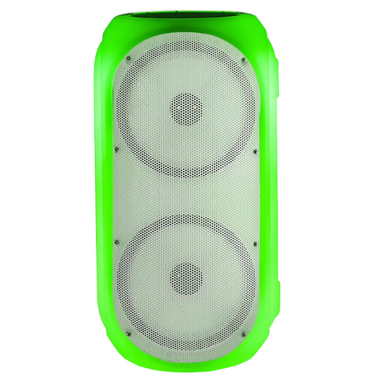 Gemini Gc-206btb Aktiver Bluetooth-lautsprecher 6" 50w Mit Led-leuchten