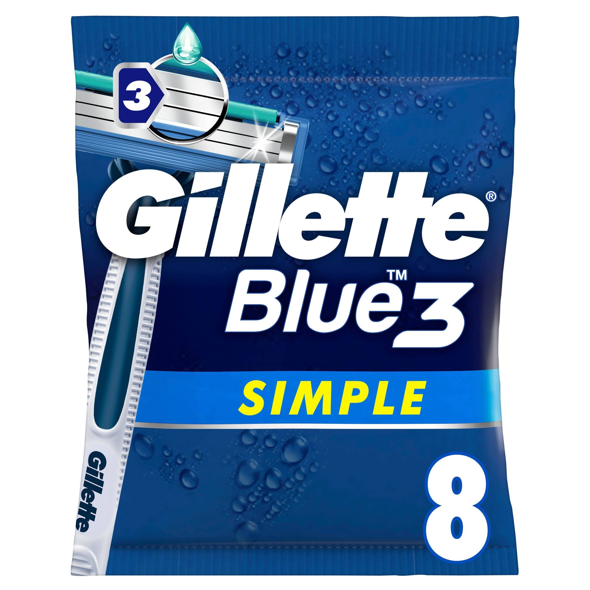 Gillette Blue 3 Simple 8er Srp