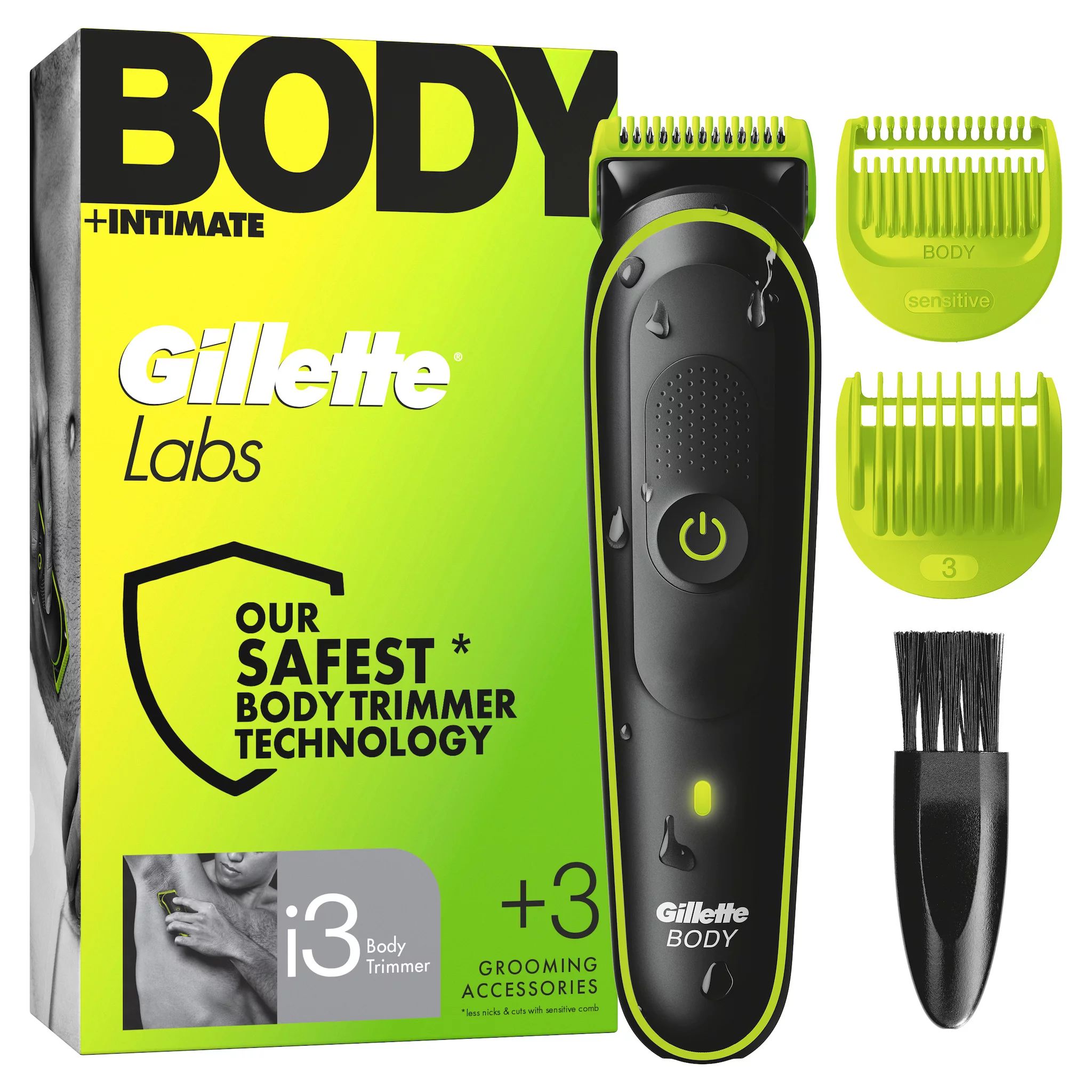 Gillette Labs Body + Intimate Trimmer I3 Trimmer