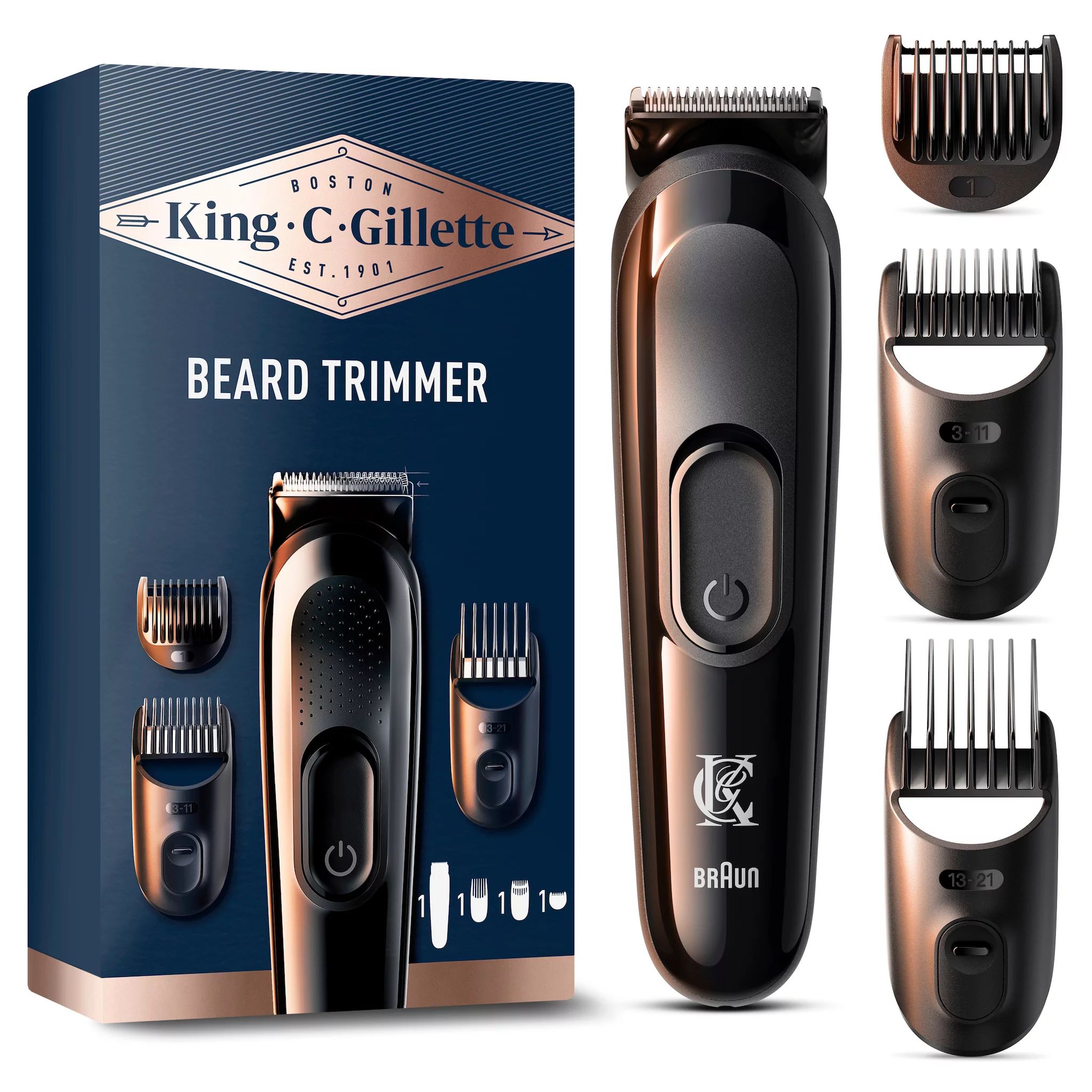 King C. Gillette Elektrischer Barttrimmer Elektrischer Barttrimmer