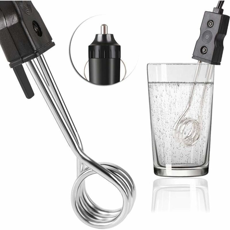 12v Tauchsieder Mit Kfz-zigarettenanzünderstecker - Tauchsieder Für Reisen, Camping Und Picknicks