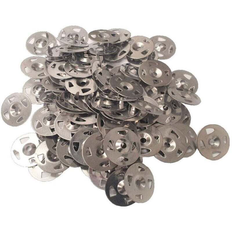 28-mm-edelstahl-flachscheiben – 100er-packung – Befestigungselemente Für Holzdämmplatten – Hohe Druckfestigkeit