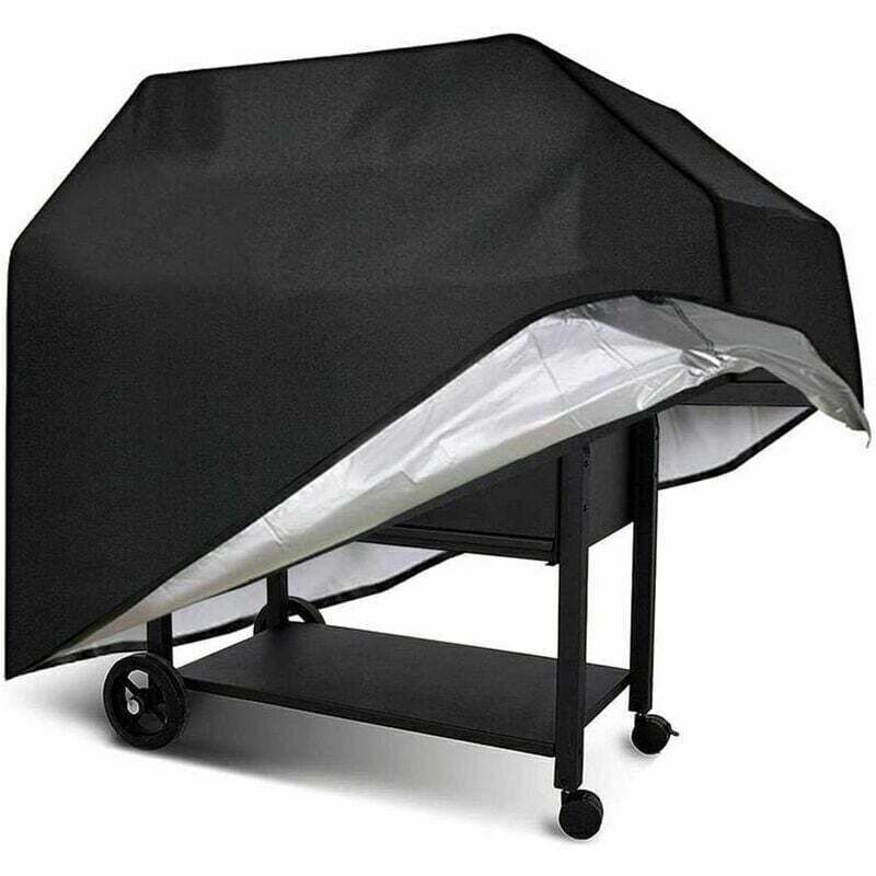 Rechteckige Grillabdeckung, L 170 X 61 X 117 Cm – Wasserdichtes 210d Oxford-gewebe – Uv- Und Reißfest – Grillschutzabdeckung