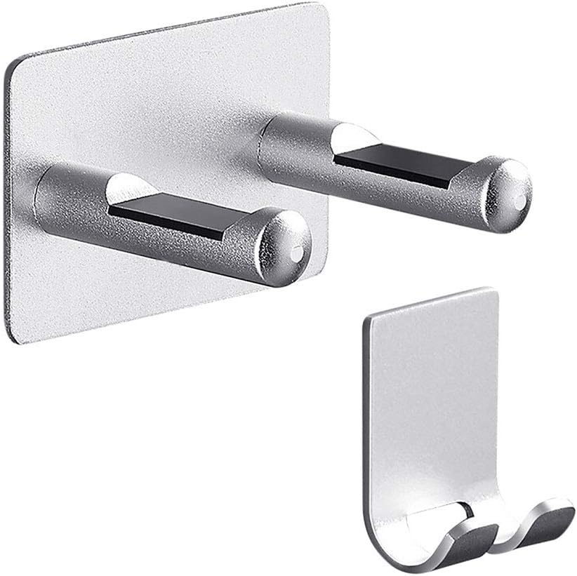 Wandhalterung Für Haartrockner, Wandhalterung Für Haartrockner, Halter Für Haartrockner, Aufhänger, Föhn-halterung, Aufbewahrungs-organizer Mit Kabel-ordner, Stanzfrei (silber)