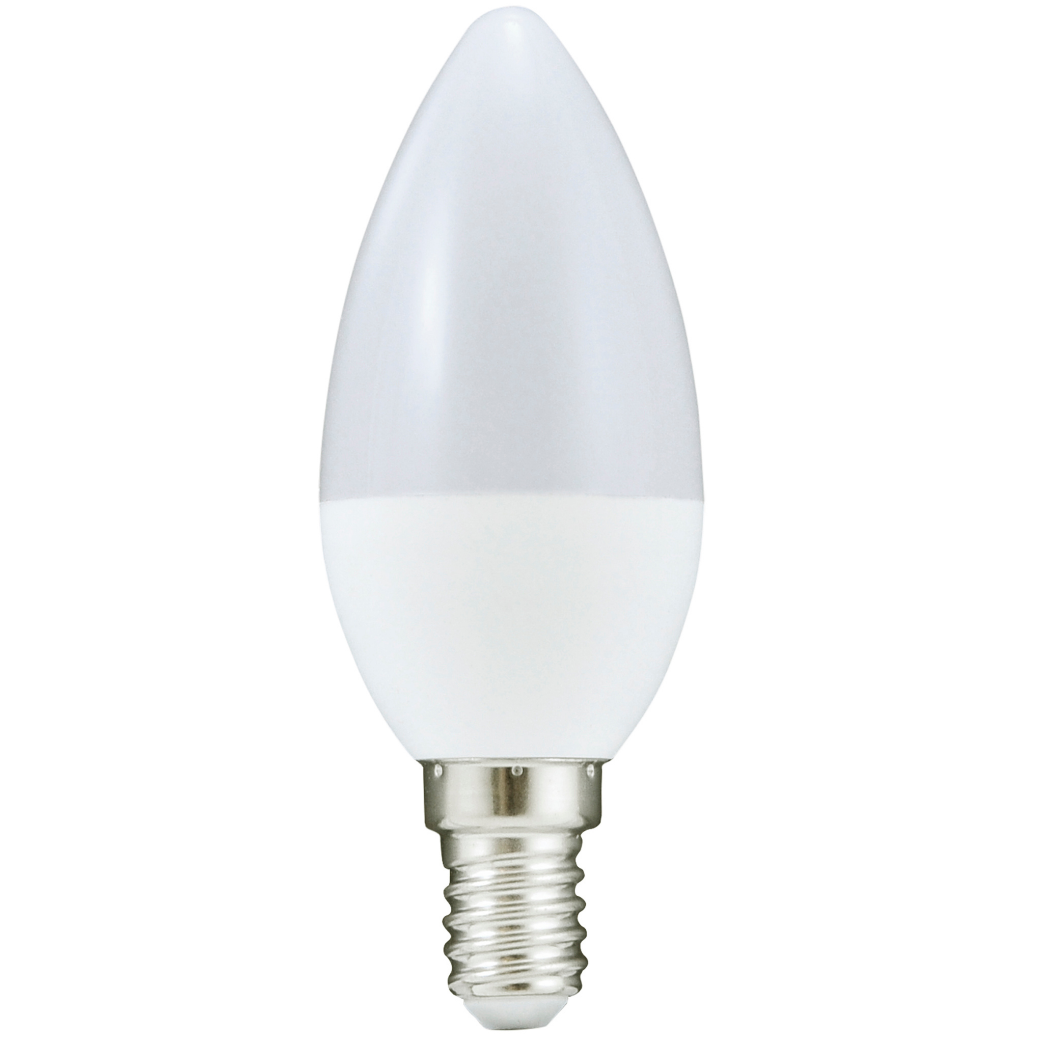 Led-lampe C37 E14 Dww 640lm Milchig Platin 305657 Polux