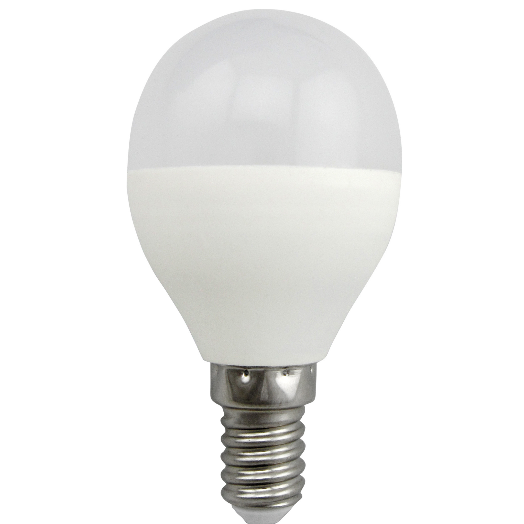 Led-lampe G45 E14 Ww 650lm Milchig-platin 305664 Polux