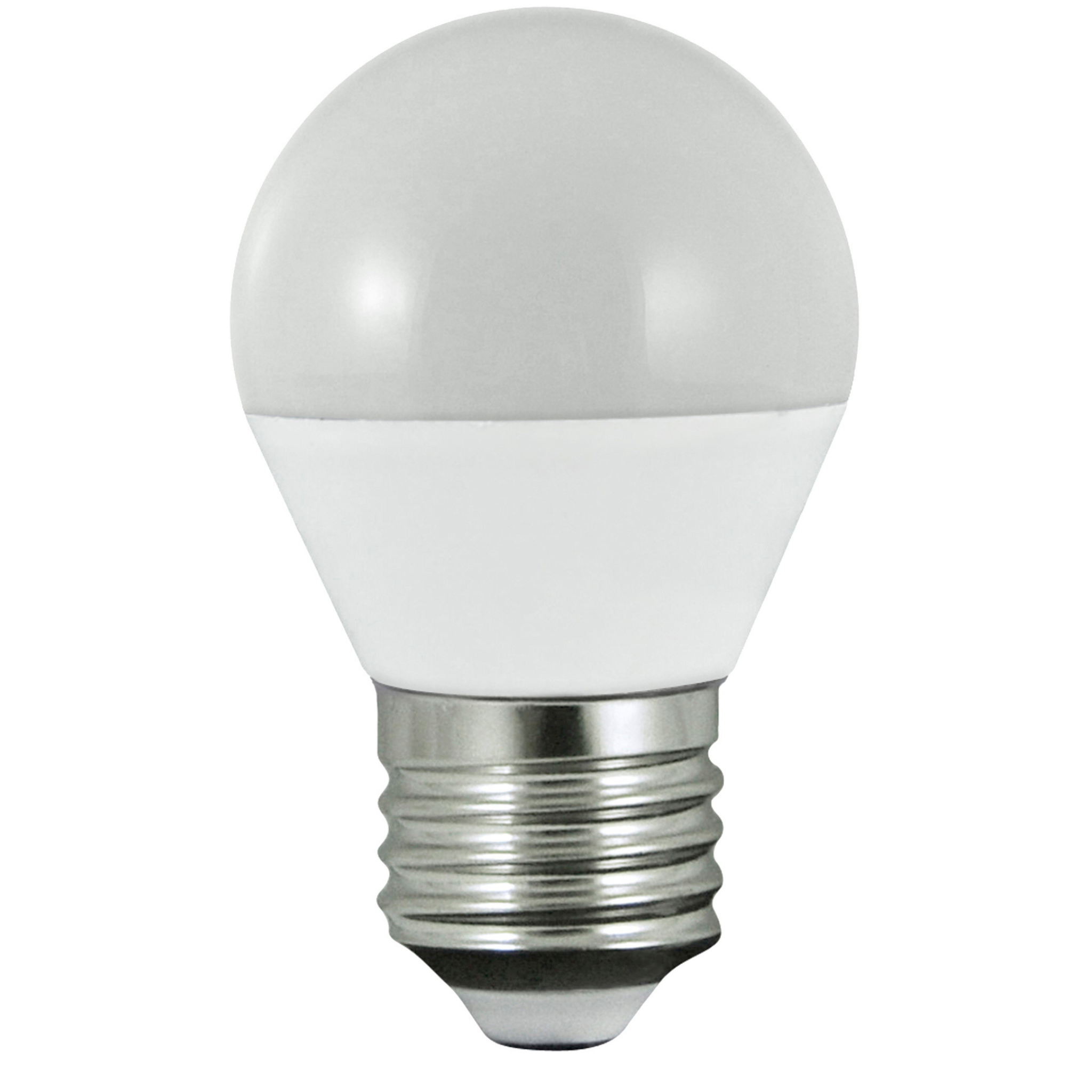 Led-lampe G45 E27 Ww 640lm Milchig-platin 305671 Polux