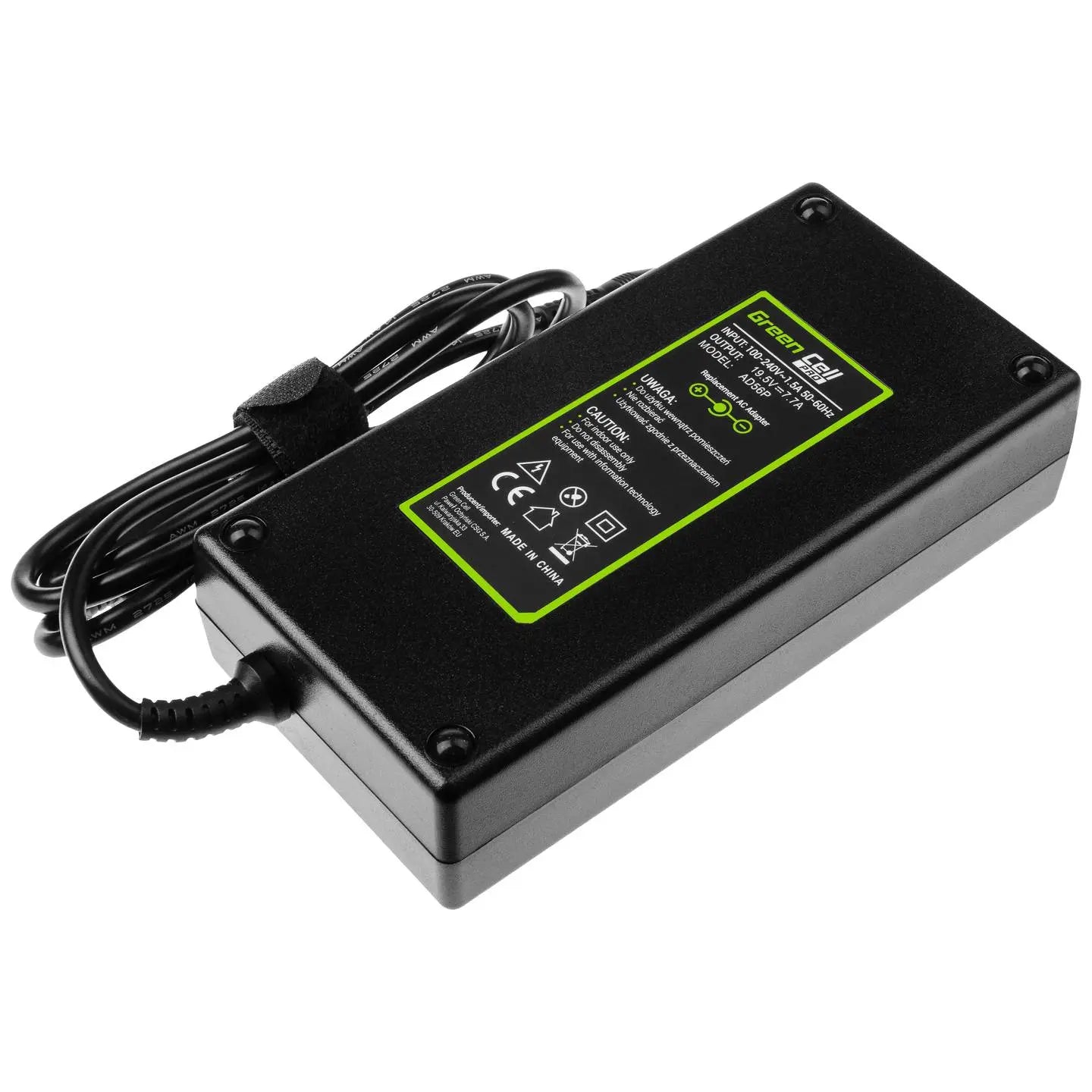 [neuwertig] B-ware Green Cell Netzteil Ladegerät Notebook Asus Medion Msi Gc Ad56 P 150 W 19,5 V 7,7 A