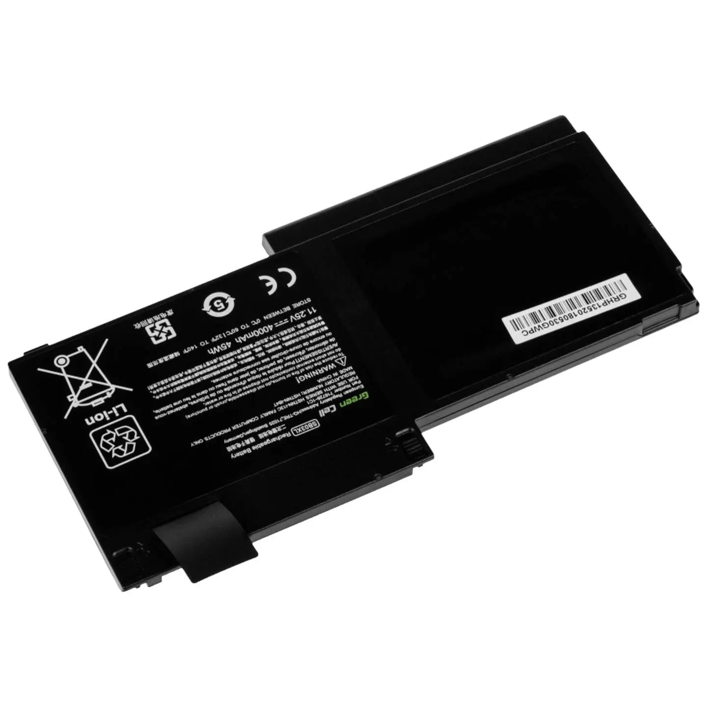 [neuwertig] B-ware Green Cell Notebook Akku Ersatzbatterie Sb03 Xl Hp Elite Book 720 G1 4000 M Ah446