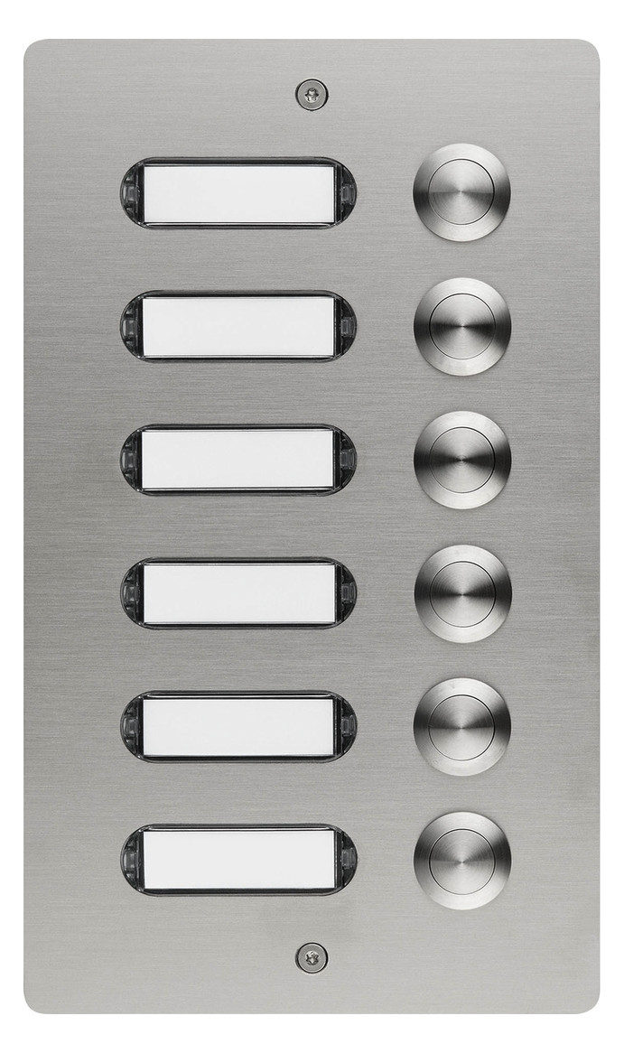 Grothe Eta 406 V2a Etagenplatte, 6we, Up, Edelstahl, 55406