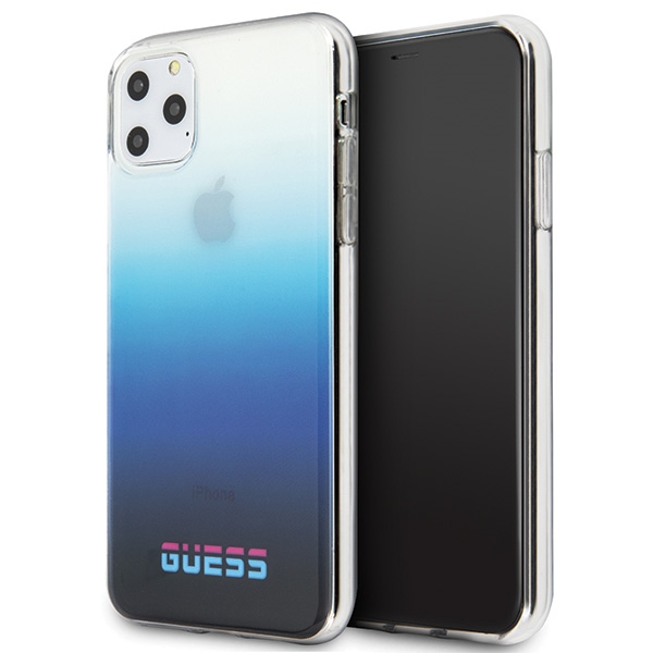 Iphone 11 Pro Max Guess Hartschalen-schutzhülle Blau