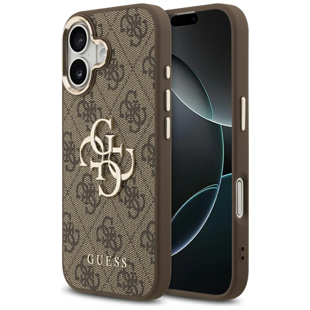 Guess 4g Big 4g Classic Logo Hülle Für Iphone 17 Braun Gold
