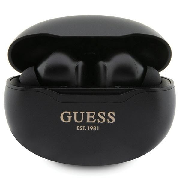 Guess Bluetooth-kopfhörer Gutwst50ektws + Dockingstation Schwarz/schwarz Classic Est