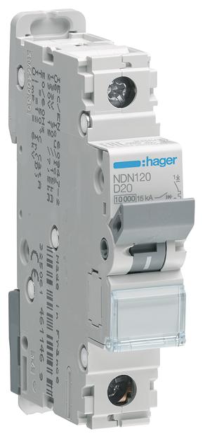 Leistungsschalter 1p D 20a 10ka Ac Ndn120
