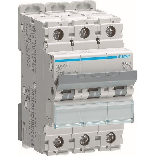 Leistungsschutzschalter Hager Ndn350 50 A 10 Ka