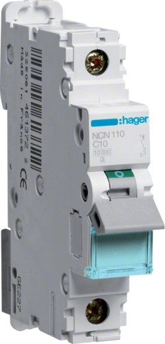 Leistungsschutzschalter Hager Ncn110 10 A 10 Ka