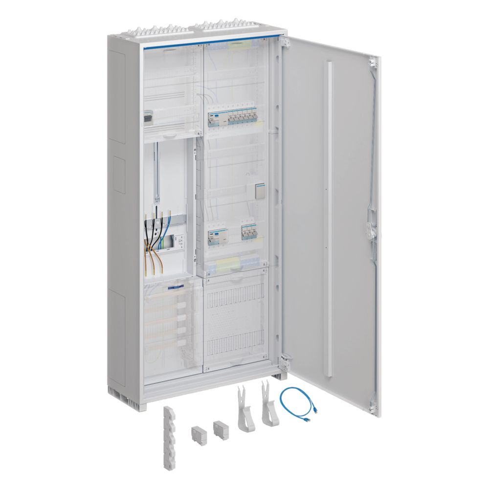 Hager Komplettschrank Universz 1100x550x205mm Schutzklasseii Ip44 1zp/vf-5rh/apz 2feld