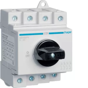 Drehschalter Hager Sb432pv 32a 1000v Dc