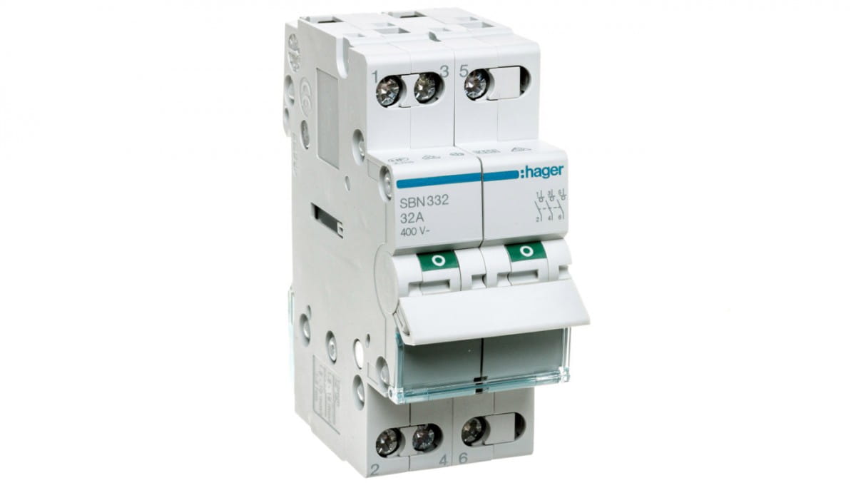 Modularer Lasttrennschalter 32a 3p Sbn332