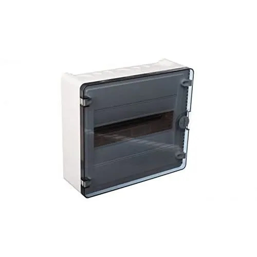 Schalttafel Hager Golf 1x12 Transparente Tür Ip40