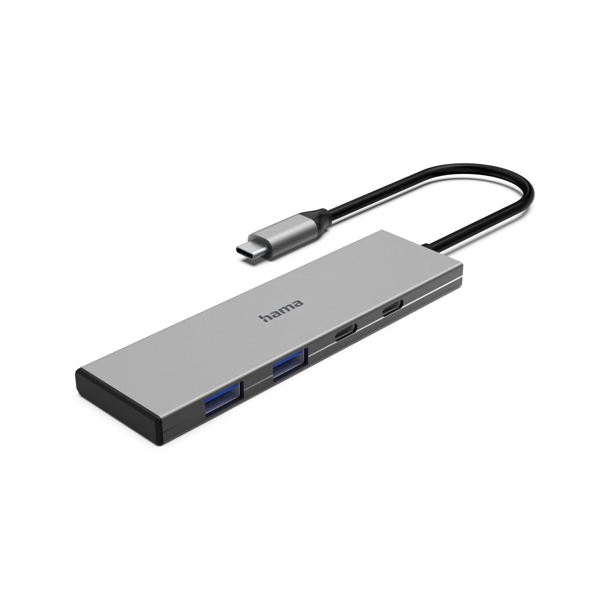 Hama 00200147 Schnittstellen-hub Usb Typ-c 10000 Mbit/s Grau