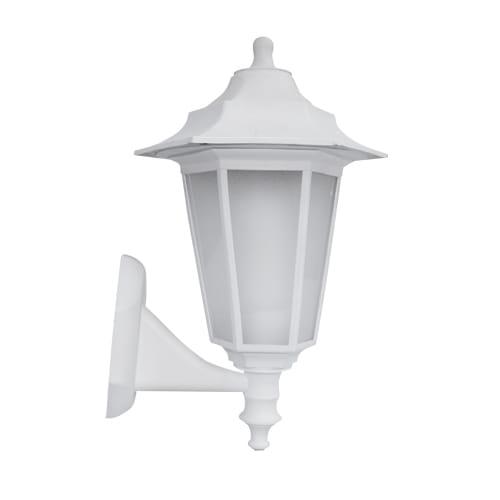 Gartenleuchte Für Den Außenbereich, Weiß, Schutzart Ip44, E27, 40 W, Begonya2, Ideus 03080